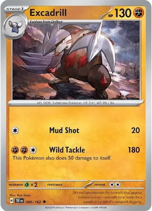 Excadrill - Pokemon Temporal Forces #86