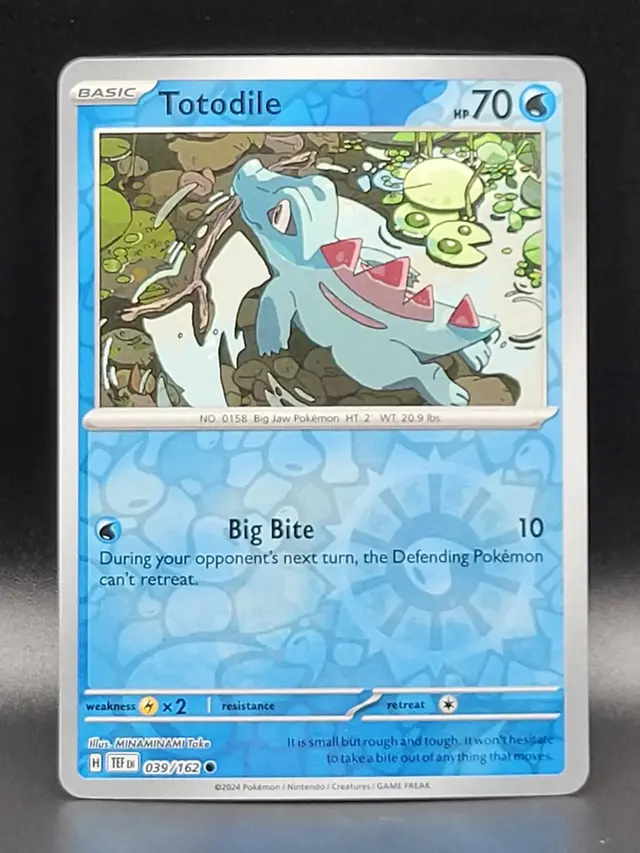 Totodile [Reverse Holo] - Pokemon Temporal Forces #39