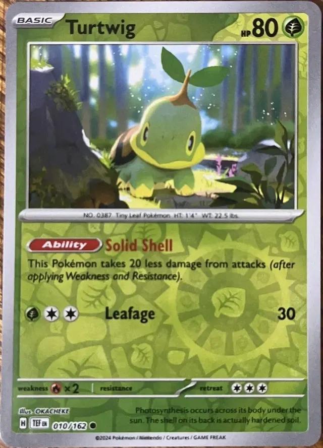 Turtwig [Reverse Holo] - Pokemon Temporal Forces #10