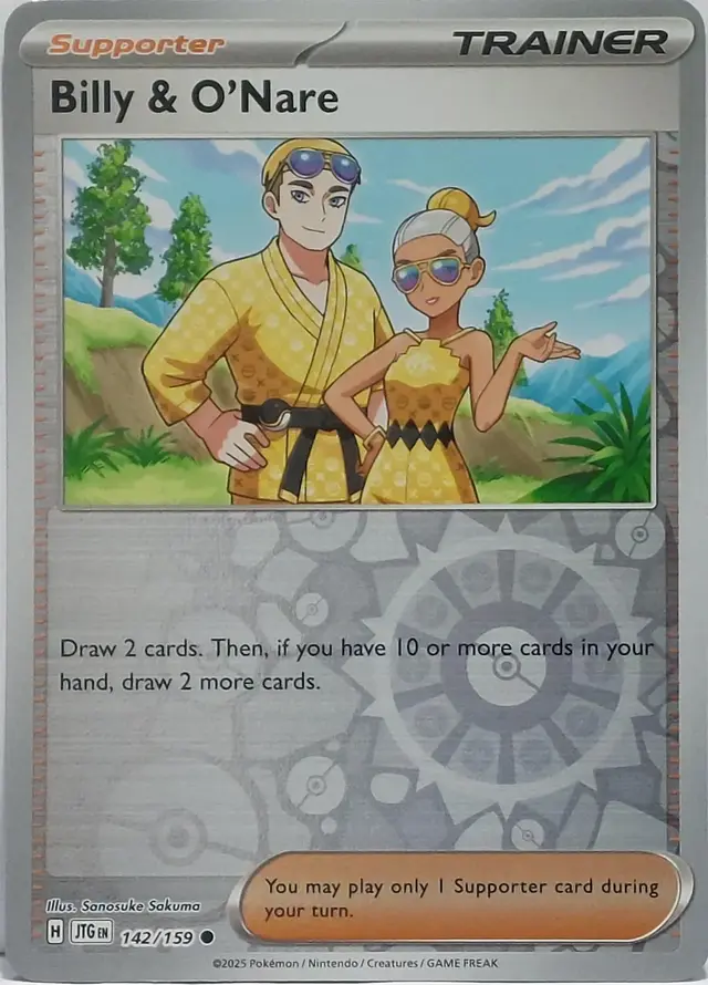 Billy & O'Nare [Reverse Holo]