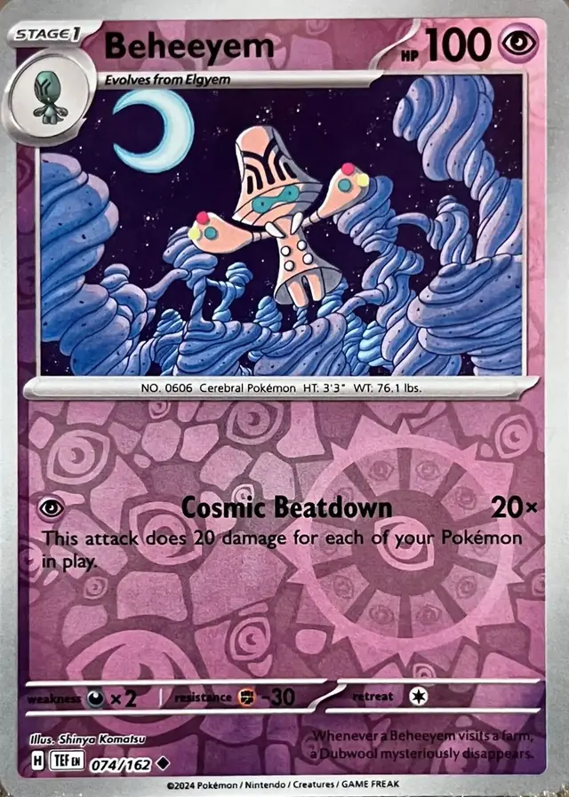 Beheeyem [Reverse Holo]