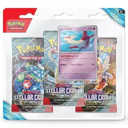 Latias 3 Pack Blister - Pokemon Stellar Crown