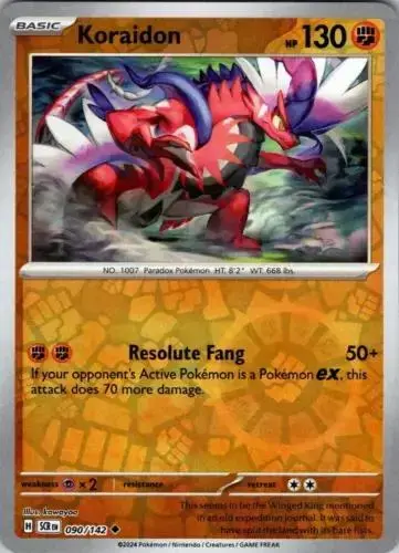 Koraidon [Reverse Holo] - Pokemon Stellar Crown #90