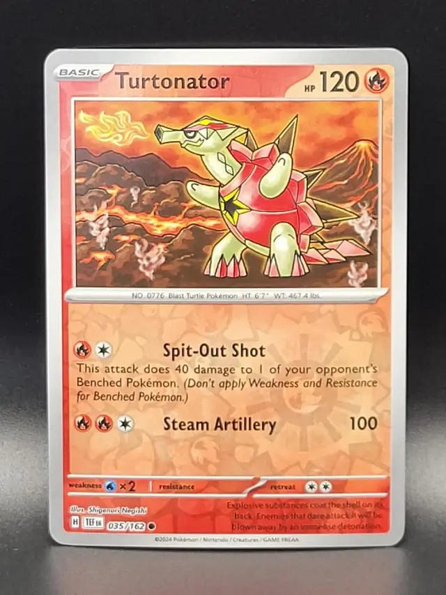Turtonator [Reverse Holo] - Pokemon Temporal Forces #35