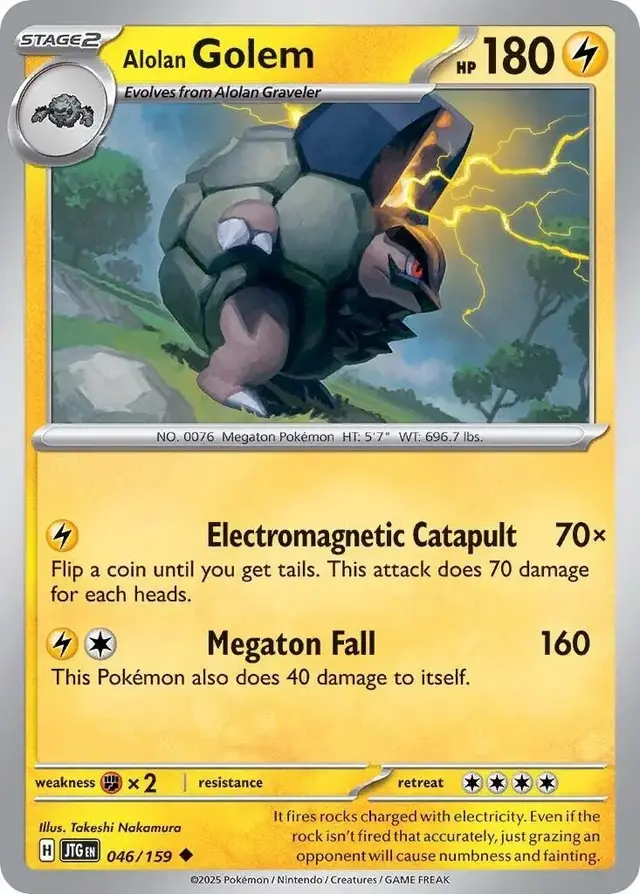 Alolan Golem - Pokemon Journey Together #46