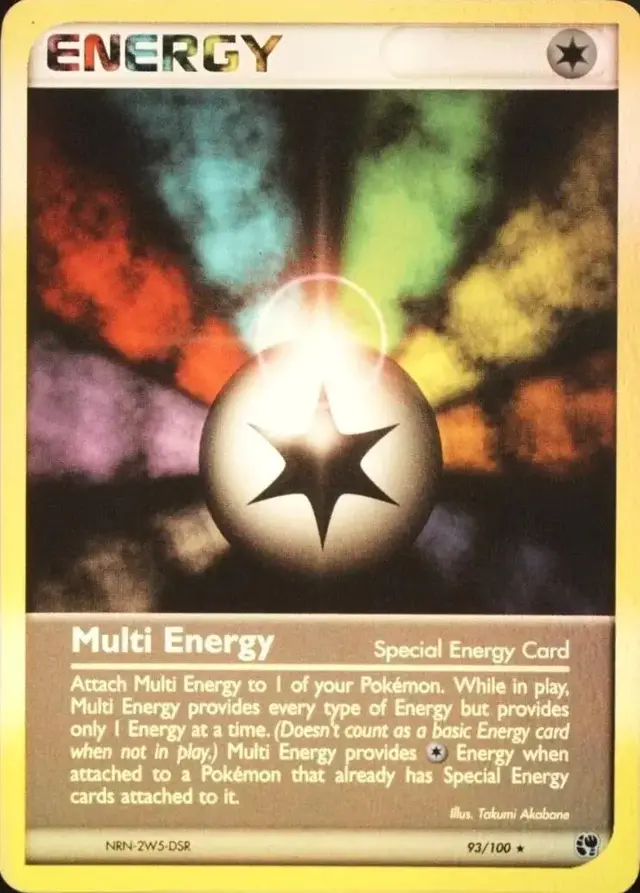Multi Energy [Reverse Holo] - Pokemon Sandstorm #93