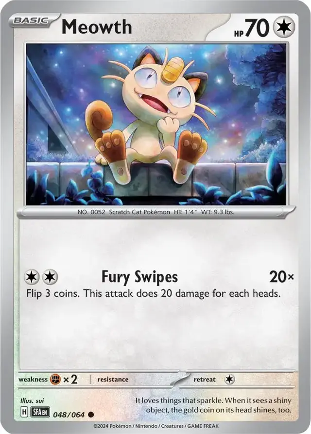 Meowth - Pokemon Shrouded Fable #48