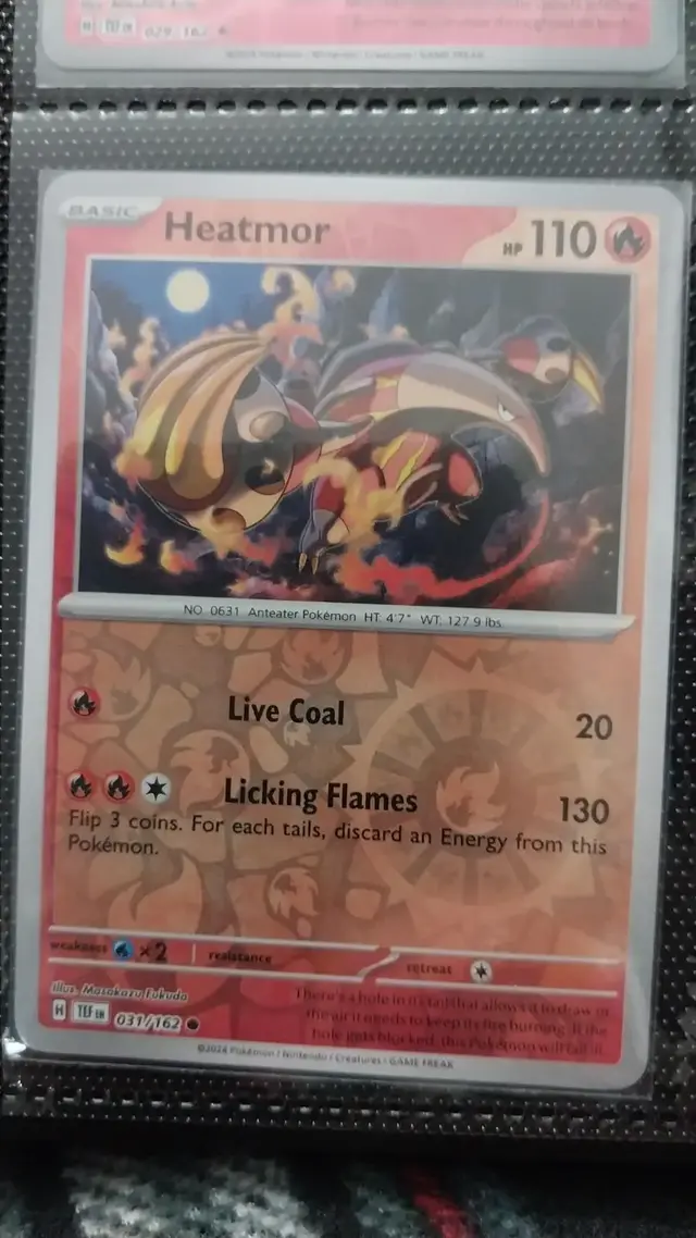 Heatmor [Reverse Holo] - Pokemon Temporal Forces #31