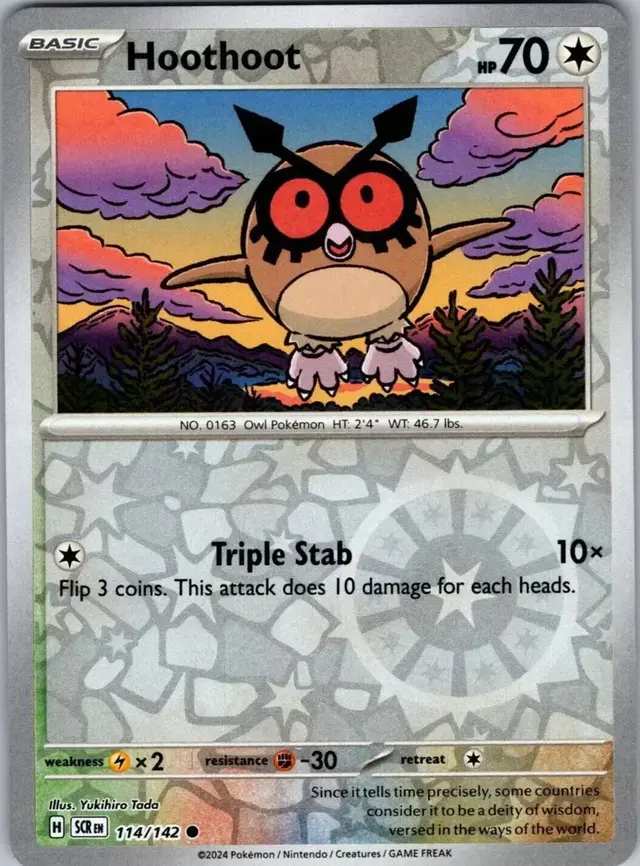 Hoothoot [Reverse Holo]