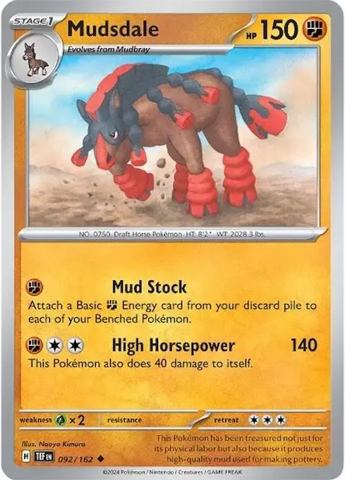 Mudsdale - Pokemon Temporal Forces #92