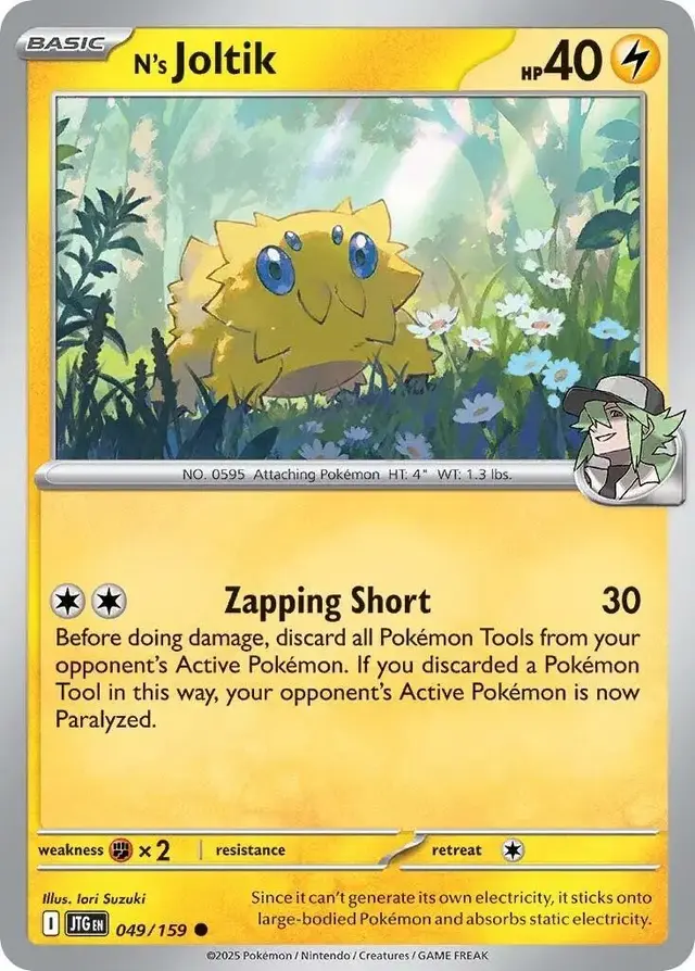 N's Joltik - Pokemon Journey Together #49