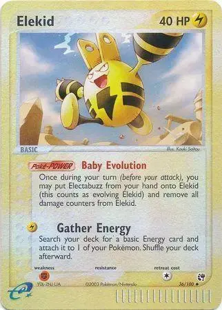 Elekid [Reverse Holo] - Pokemon Sandstorm #36