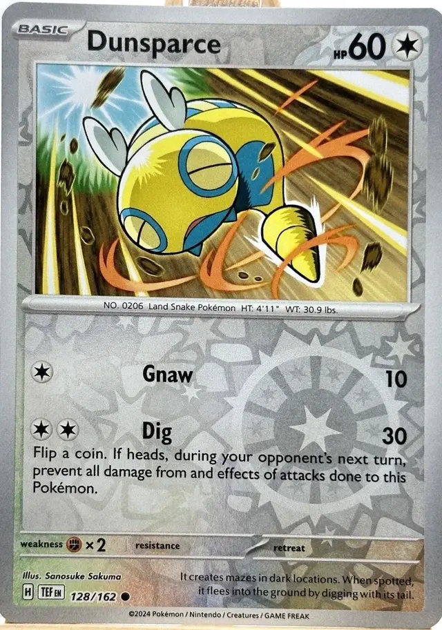 Dunsparce [Reverse Holo]