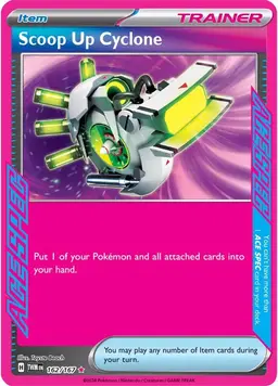 Scoop Up Cyclone 162 - Pokemon Twilight Masquerade