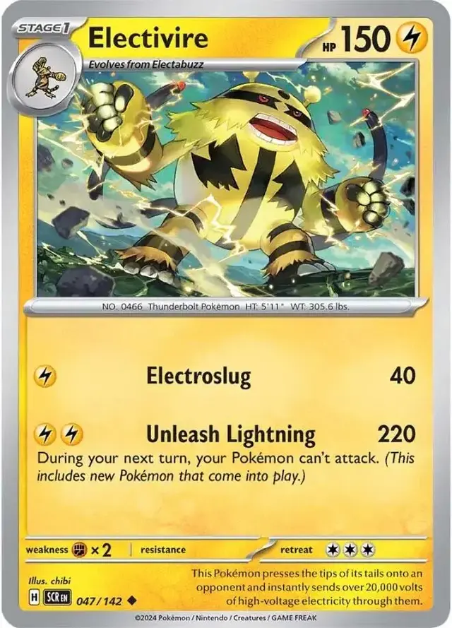 Electivire - Pokemon Stellar Crown #47