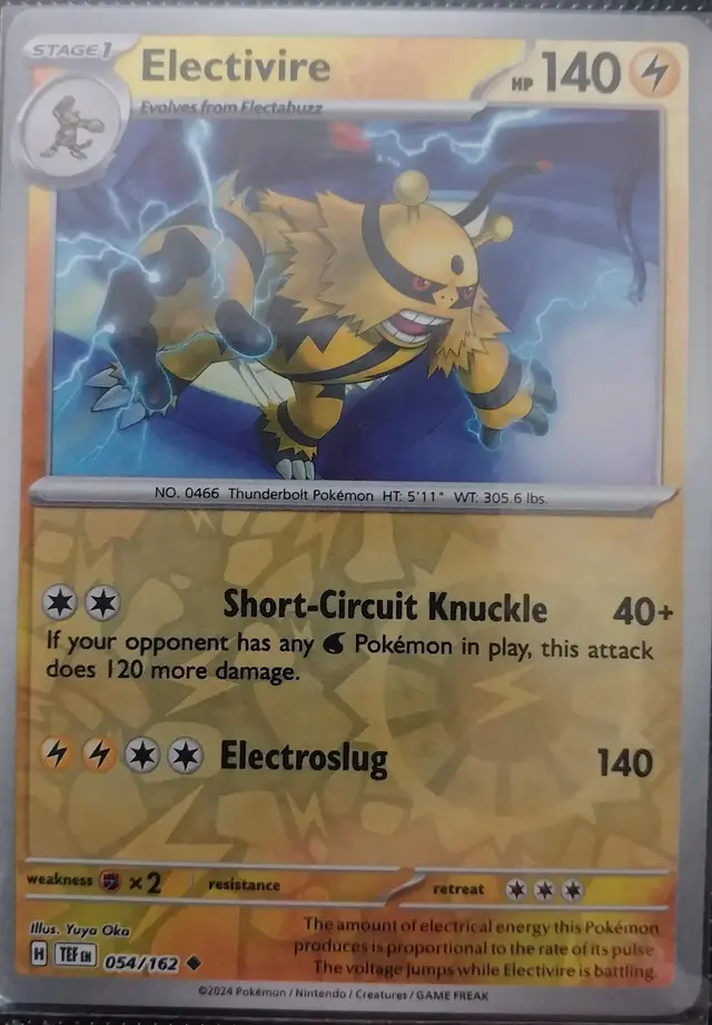 Electivire [Reverse Holo] - Pokemon Temporal Forces #54