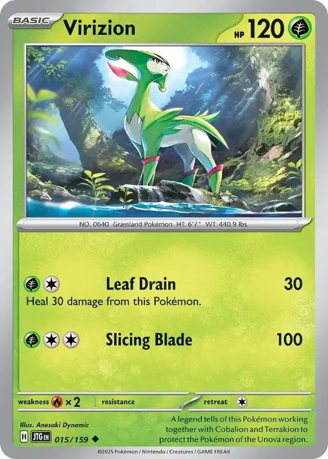 Virizion - Pokemon Journey Together #15