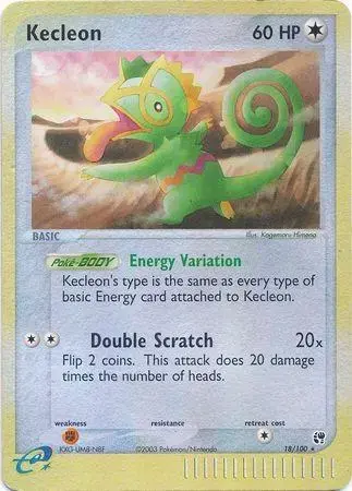 Kecleon [Reverse Holo] - Pokemon Sandstorm #18