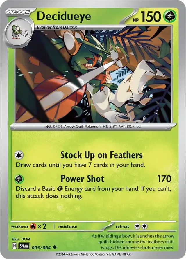Decidueye - Pokemon Shrouded Fable #5