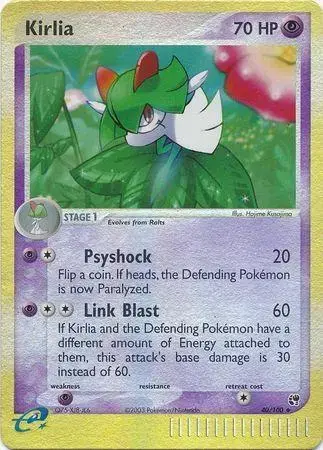 Kirlia [Reverse Holo] - Pokemon Sandstorm #40