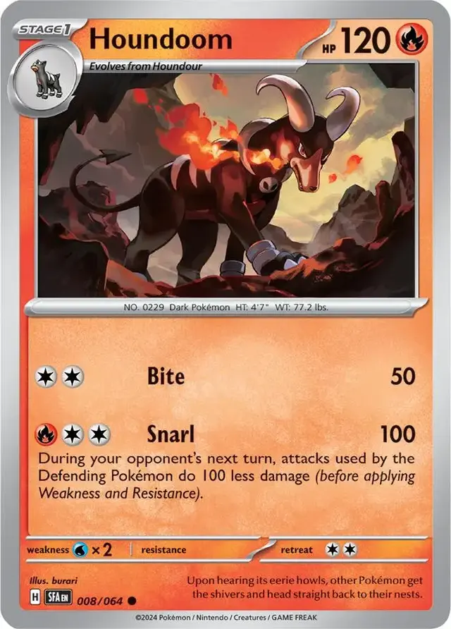 Houndoom - Pokemon Shrouded Fable #8