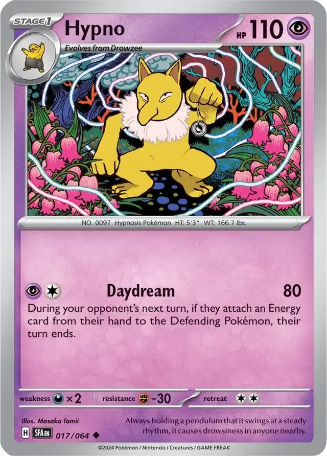 Hypno - Pokemon Shrouded Fable #17