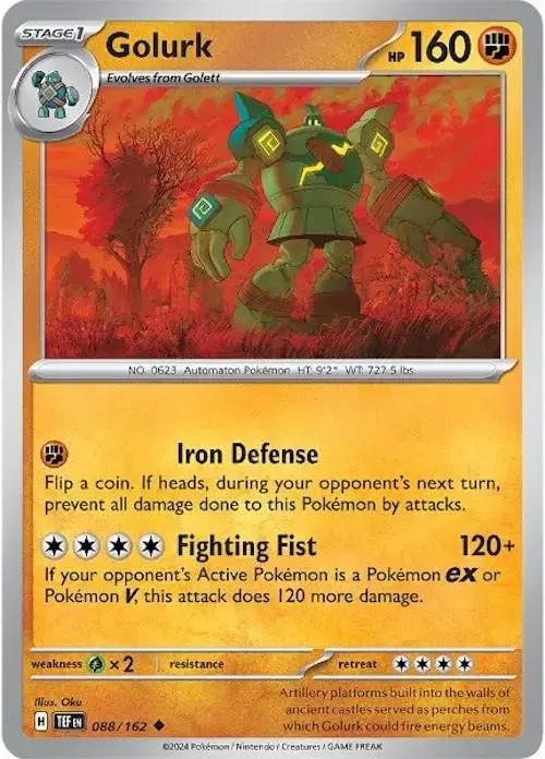 Golurk - Pokemon Temporal Forces #88