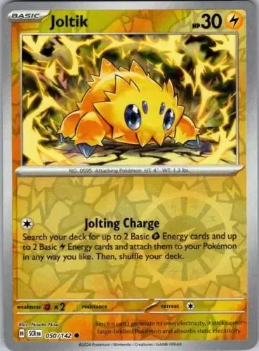 Joltik [Reverse Holo] - Pokemon Stellar Crown #50