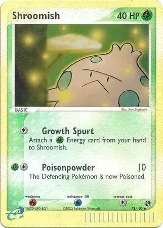 Shroomish [Reverse Holo] - Pokemon Sandstorm #78
