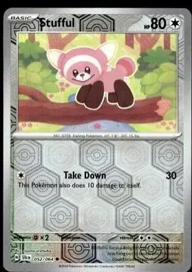 Stufful [Reverse Holo] - Pokemon Shrouded Fable #52