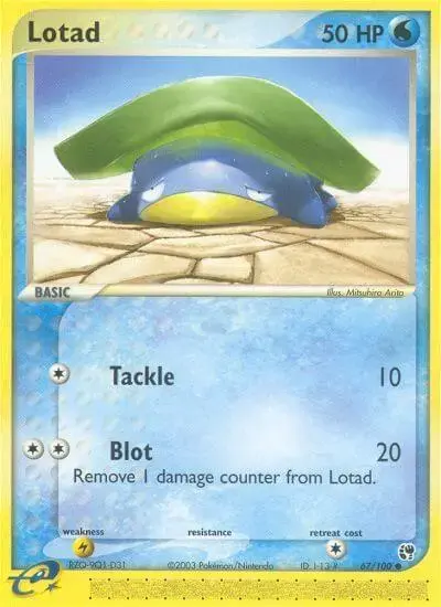 Lotad - Pokemon Sandstorm #67