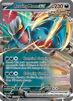 Roaring Moon ex 124 - Pokemon Paradox Rift