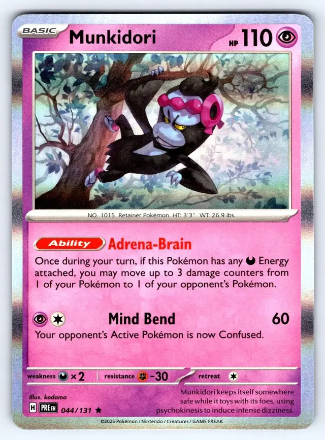 Munkidori [Holo] - Pokemon Twilight Masquerade #95