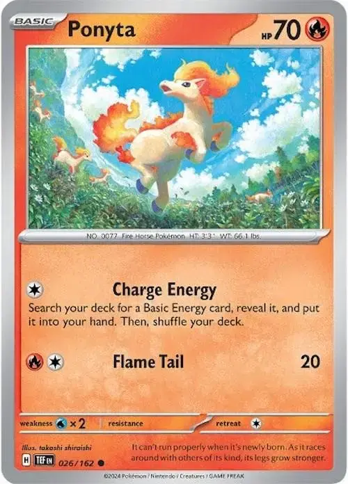 Ponyta - Pokemon Temporal Forces #26