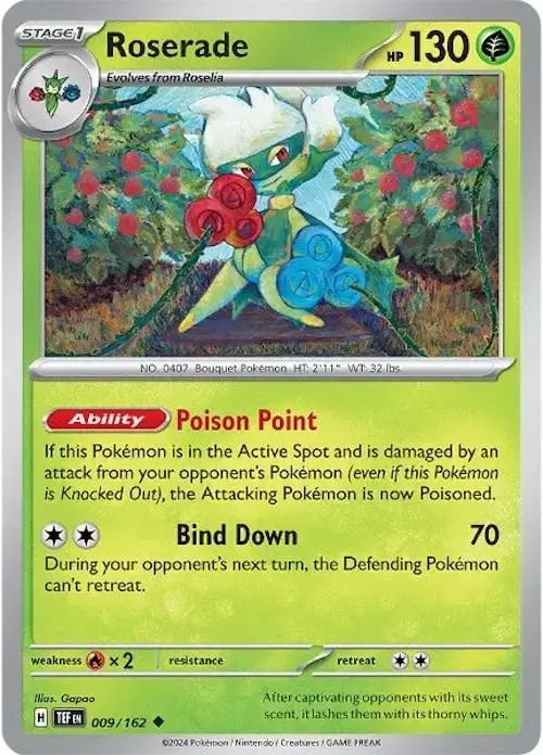 Roserade - Pokemon Temporal Forces #9