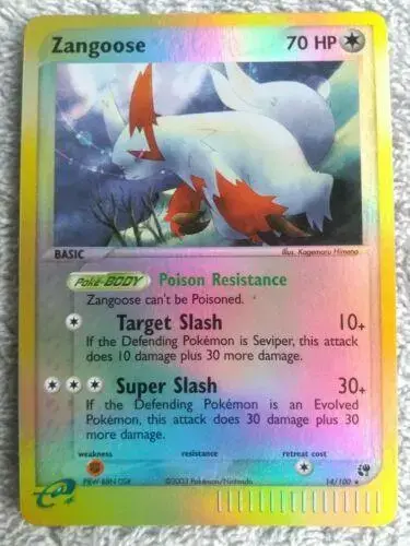 Zangoose [Reverse Holo] - Pokemon Sandstorm #14
