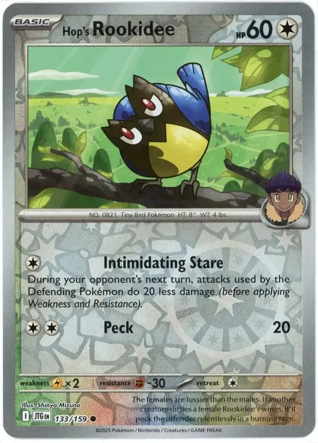 Hop's Rookidee [Reverse Holo]