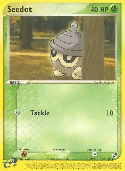 Seedot - Pokemon Sandstorm #77