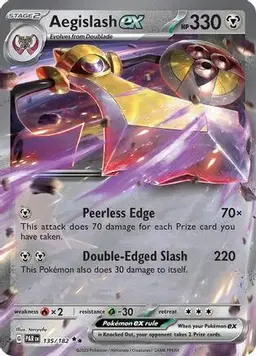 Aegislash ex 135 - Pokemon Paradox Rift