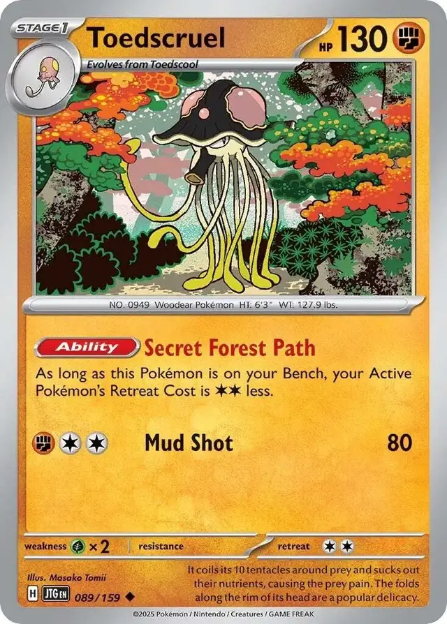 Toedscruel - Pokemon Journey Together #89