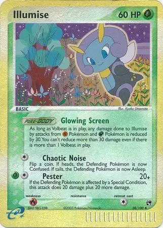 Illumise [Reverse Holo] - Pokemon Sandstorm #38