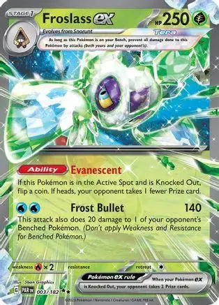 Froslass ex [Holo] - Pokemon Paradox Rift #3