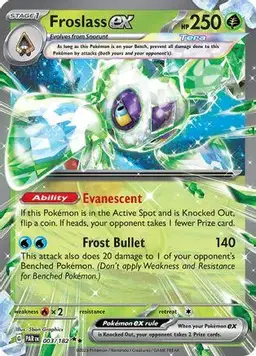 Froslass ex [Holo] 3 - Pokemon Paradox Rift