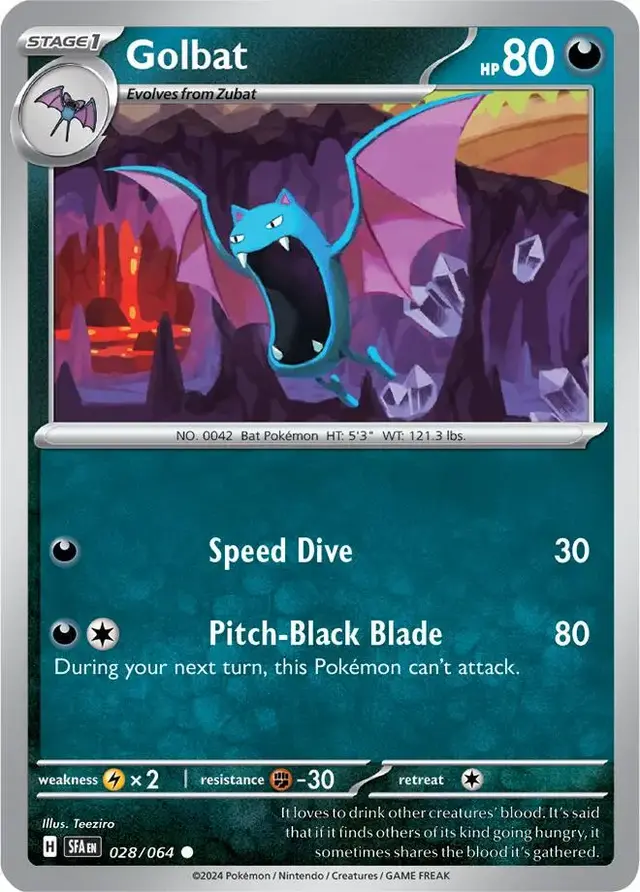 Golbat - Pokemon Shrouded Fable #28
