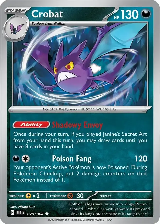 Crobat - Pokemon Shrouded Fable #29