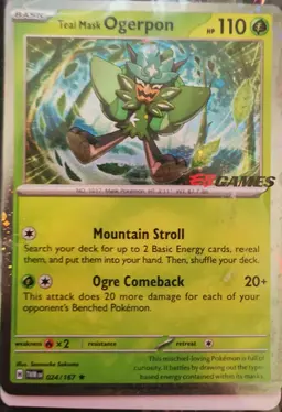 Teal Mask Ogerpon [EB Games] - Pokemon Twilight Masquerade