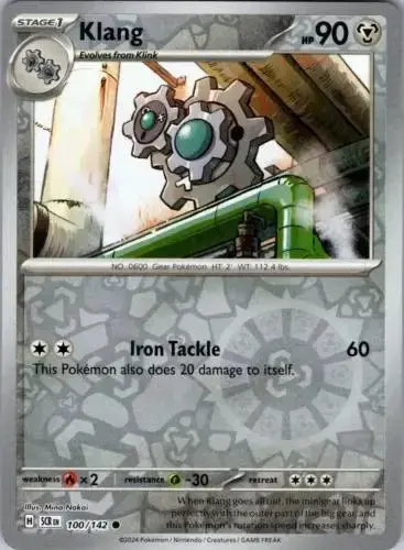 Klang [Reverse Holo] - Pokemon Stellar Crown #100