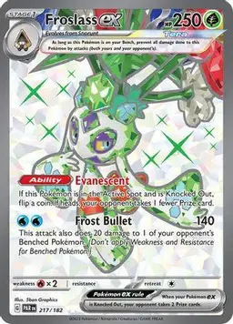 Froslass ex 217 - Pokemon Paradox Rift