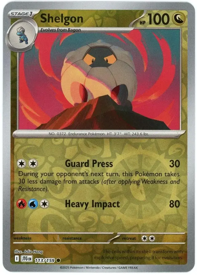 Shelgon [Reverse Holo]