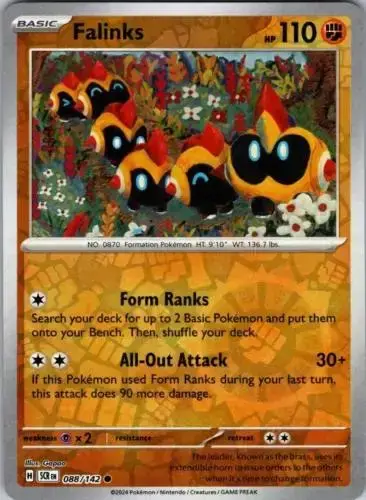 Falinks [Reverse Holo] - Pokemon Stellar Crown #88